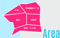 大阪市北区MAP