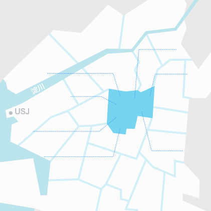 大阪市中央区MAP