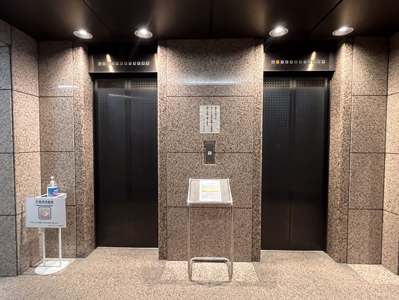 ランディック虎ノ門ビルのエレベーター